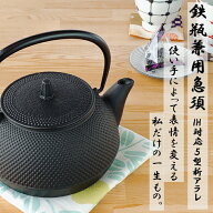 【全品対象】買わなきゃ損！クーポン配布中！急須 鉄瓶兼用 岩鋳 IH対応 5型新アラレ 0.65L 南部鉄器 日…