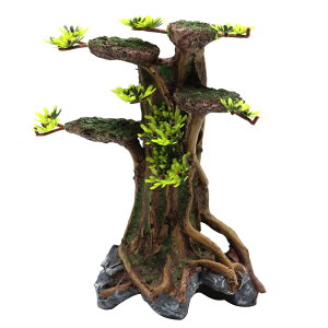 アクアリウム オーナメント 樹脂 人工木 水槽 オブジェ オーナメント 水槽 アクセサリー 観賞魚/熱帯魚/金魚/爬虫類 隠れ家 水族館内装 構築植物 水槽 飾り ミニ人工流木 避難所 水槽造景