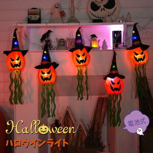 ハロウィンライト 屋外 かぼちゃ 5連セット ストリングライト イルミネーション ハロウイン ライト パンプキン かぼちゃライト 飾り 装飾 ハロウィーン おしゃれ パンプキン LED 点灯 イン