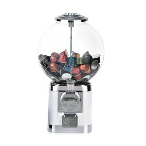 ガチャガチャ 本体 ガチャマシン レトロ 機械 楽しいカプセルマシン ガチャマシーン ドーム型 カプセルトイ 硬貨用 自販機 おもちゃ 業