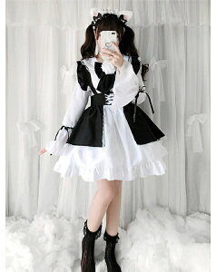 メイド服 コスプレ 4点セット 大きいサイズ ハロウィンメイド コスプレ 女の子 ハロウィン ワンピース レディース 仮装 子供 キッズ コスプレ ハロウィン コスプレ メイド 萌える 大きいサイ