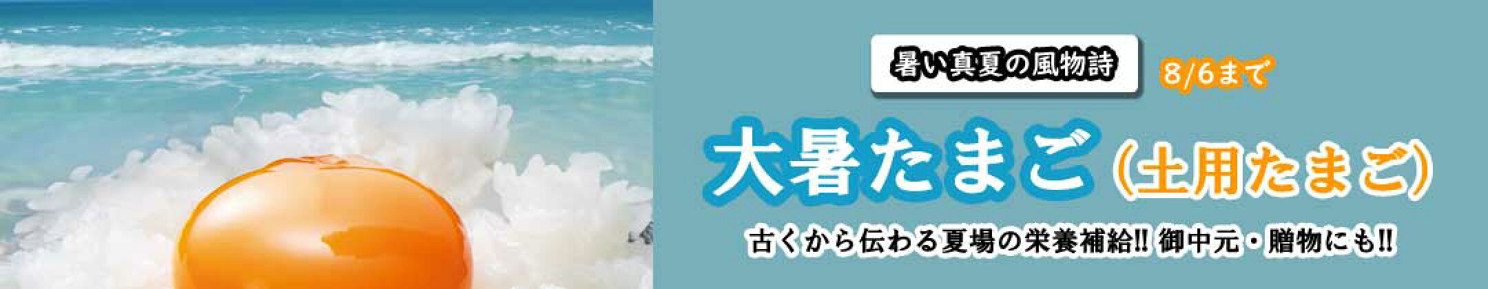 大暑たまご