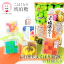 【楽天1位】 【送料無料 】琥珀糖 福袋 C 出雲の梅酒ゼリー ふるじゅれ小 琥珀茜橙 空翠 彩星赤 2個金紫 プレゼント …