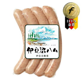 天然腸と宮城県産豚 伊豆沼ハム あらびきウィンナー 90g ( 4本入 )( お取り寄せ 子供 朝ごはん お弁当 粗挽き スモーク ソーセージ ウインナー 肉 豚 国産 宮城県産 登米市 東北 )