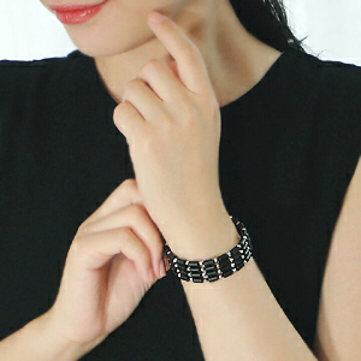 楽天市場】K18WG マグネット ブレスレット/ネックレス 2WAY【送料無料  