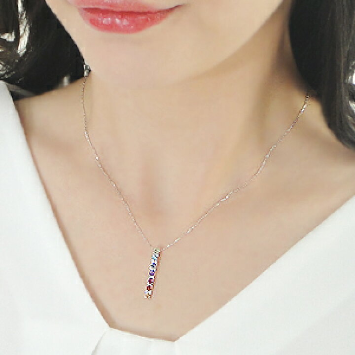 楽天市場】K18YG/PG/WG 0.1ct ダイヤモンド & アミュレット ネックレス 
