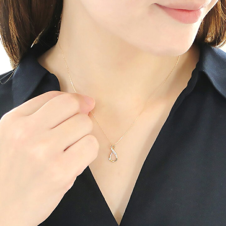 楽天市場】Pt900/K18YG/PG【0.10ct】ダイヤモンドネックレス【送料無料 