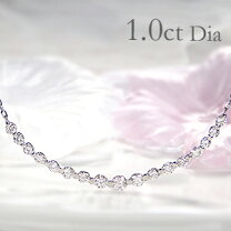 楽天市場】ダイヤモンド ラインネックレス（カラット数1.0 ～ 1.99ct 
