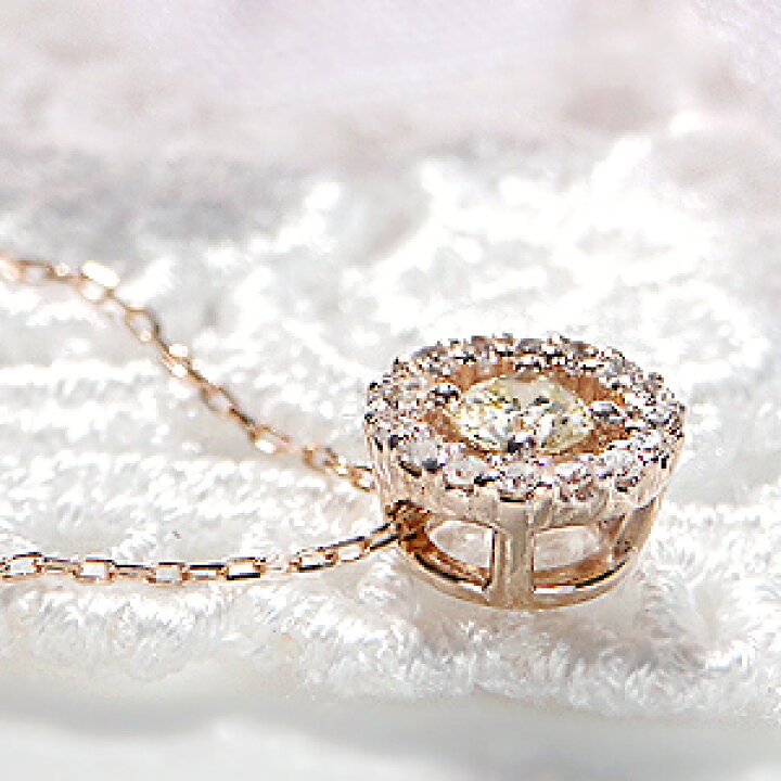 楽天市場】K18WG/PG/YG 【0.2ct】サークル 取り巻き ダイヤモンド 