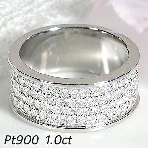 Pt900/K18YGy1.0ctzł pF _Ch OyzyjpzyA yAO   I fUCO jZbNX Ԃ pave 4 w O iۏ؏ V
