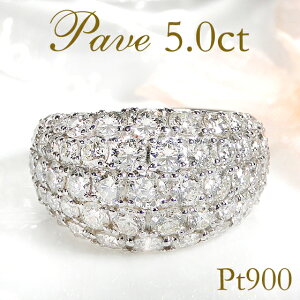 Pt900/K18YG/PGy5.0ctzb pF _Ch Oyz  I fUCO Ԃ pave 4 w O iۏ؏ V _CO 嗱 Ԃ bۃO v