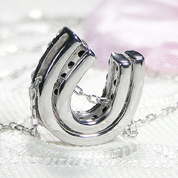 楽天市場】K18WG【0.35ct】ダイヤモンド & ブラックダイヤ ホース  