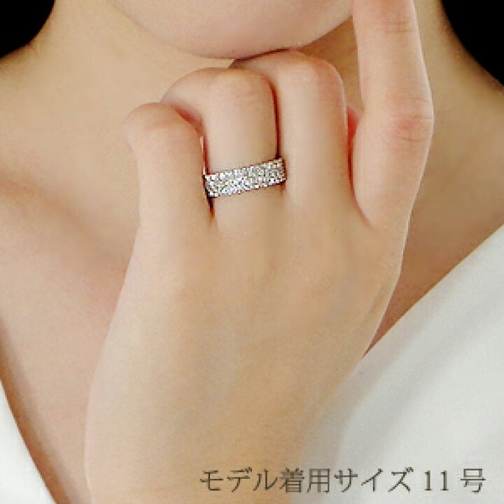 楽天市場】Pt900【1.00ct】パヴェ ダイヤモンドリング【送料無料】人気 