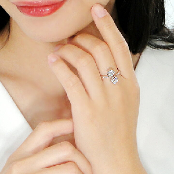 楽天市場】K18WG【0.50ct】フラワーモチーフ ダイヤモンド 