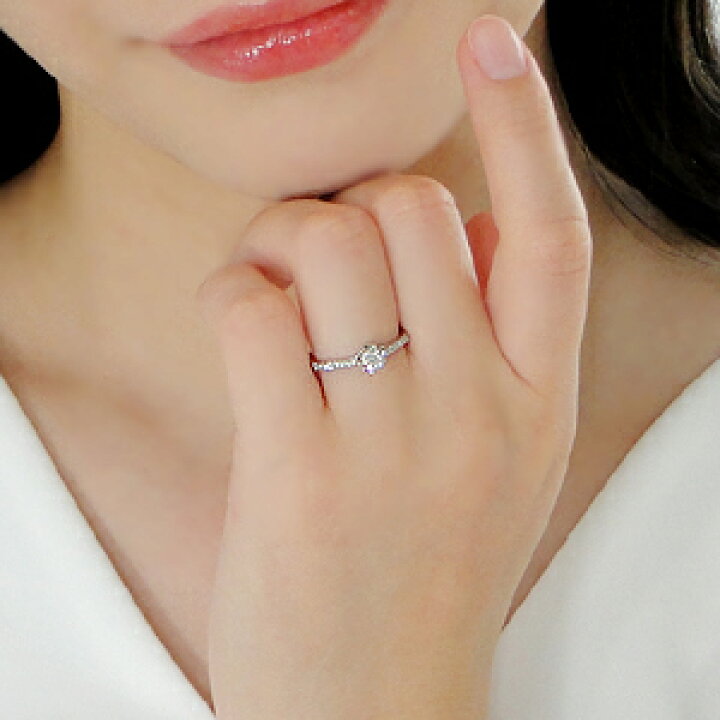 楽天市場】Pt900【0.3ct】ダイヤモンド リング【送料無料】花 フラワー 