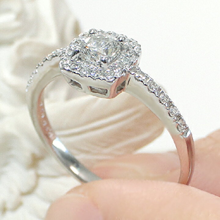 楽天市場】Pt900/K18YG【0.5ct】ダイヤモンド リング【送料無料】18金 