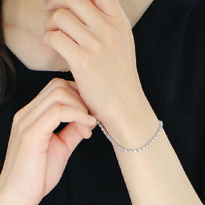 楽天市場】Pt850【2.00ct】ダイヤモンド ブレスレット【送料無料 