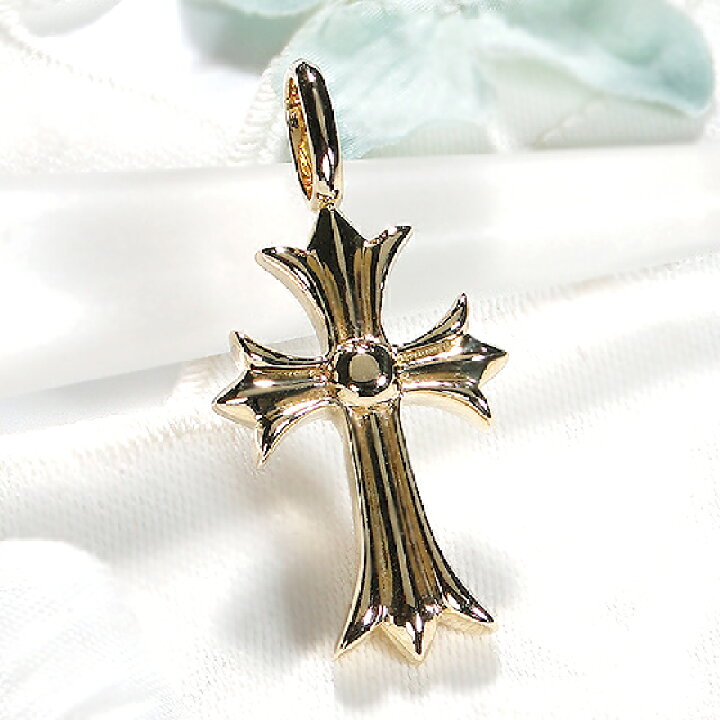 楽天市場】K18YG【0.45ct】ダイヤモンド クロス ペンダントトップ  