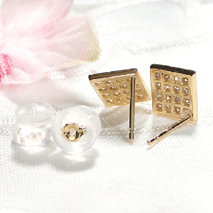 楽天市場】K18YG【0.30ct】ダイヤモンド ピアス【送料無料】18金 K18 