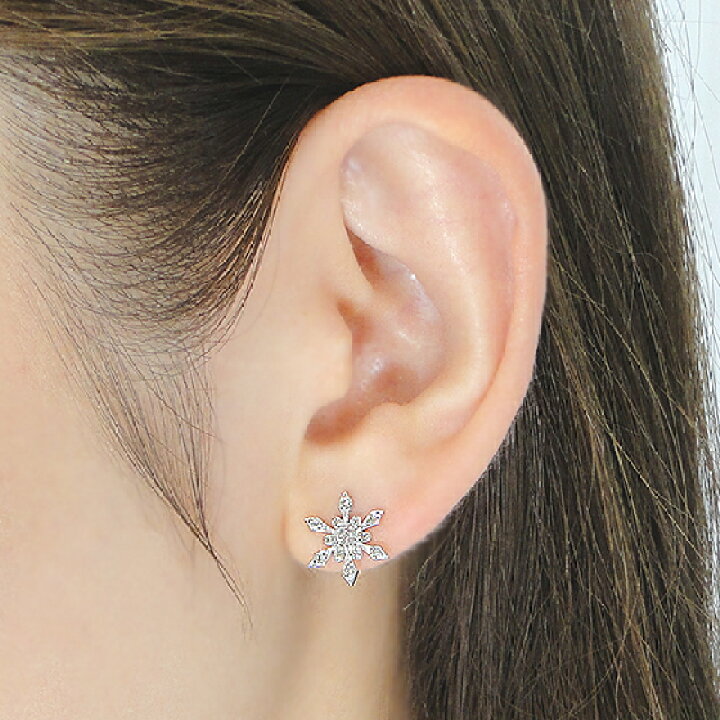 楽天市場】K18YG/WG【0.22ct】ダイヤモンド ピアス【送料無料】代引  