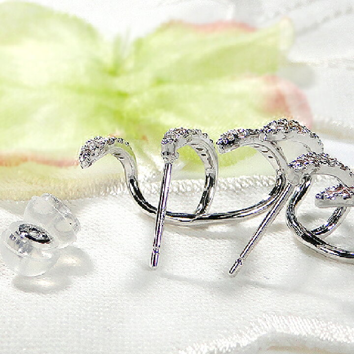 楽天市場】K18WG/YG【0.50ct】ダイヤモンド ピアス【送料無料】人気  