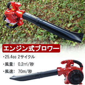 小型 軽量 エンジン式 ブロワー ブロアー 2サイクル 強力 排気量25.4cc ハンディタイプ 静音 雪解け 雪飛ばし 雪かき 吹き飛ばし 送風機 庭園 掃除 道路 掃除機 クリーナー
