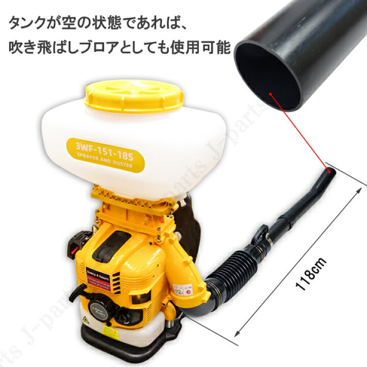 楽天市場】エンジン式 動力 散布機 散粒 散粉 散布器 噴霧機 噴霧器 