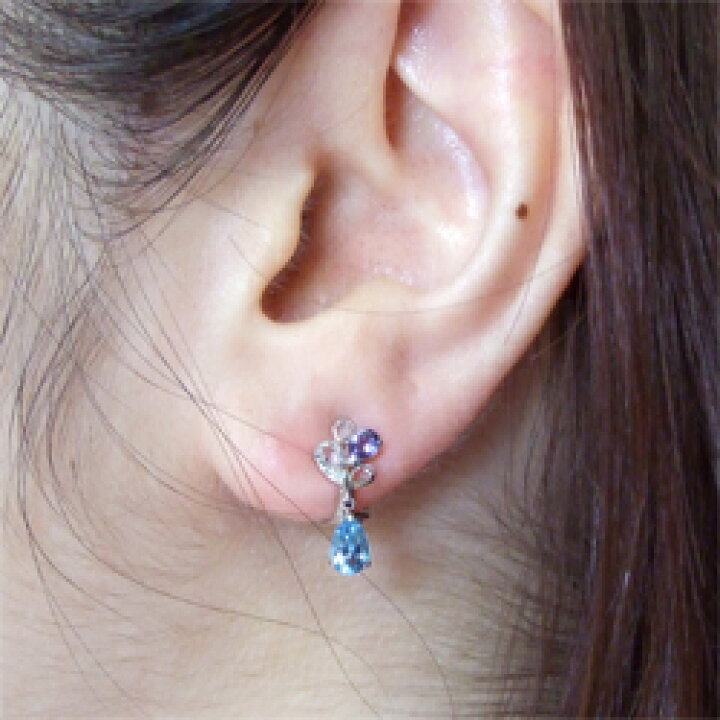 楽天市場】K14WG ブルートパーズ アクアマリン アイオライト  