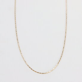 K18 フラッシュアズキピン スライドチェーン 45cm 18金ゴールド スライド【送料無料】【あす楽対応】【ラッピング無料】