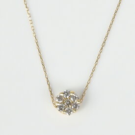 K18 ダイヤ ペンダントネックレス 18金ゴールド【送料無料】【あす楽対応】【ラッピング無料】