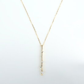 【新着】 K18 ダイヤ入り ペンダント ネックレス 18金ゴールド【送料無料】【あす楽対応】【ラッピング無料】