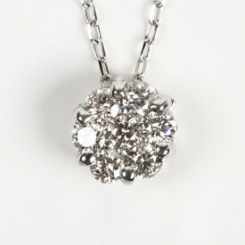 Pt ダイヤ ペンダント ネックレス プラチナ【送料無料】【あす楽対応】【ラッピング無料】