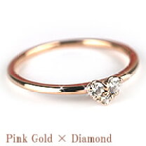 楽天市場】ダイヤモンドリング ハートシェイプ（素材（貴金属）ピンク  