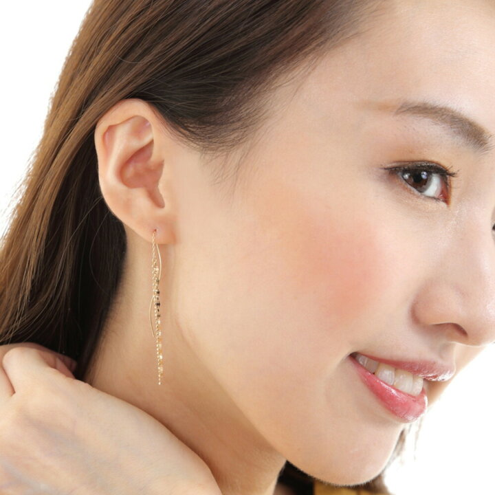 楽天市場】【1500円OFFクーポンあり】ピアス K18 18金 アメリカン 