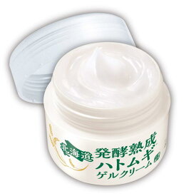 クルード 北海道発酵熟成ハトムギゲルクリーム [ 100g ] オールインワンゲル (国産ハトムギ使用) ハトムギエキス 熟成プラセンタ配合