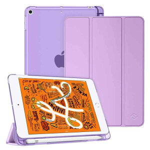 Fintie for iPad Mini 5 2019 �P�[�X �N���A ������ �o�b�N�J�o�[ Pencil ���[�\ �y���z���_�[�t�� ���^ �y�� �X�^���h �I�[�g�X���[�v�@�\ ��5���� 7.9 �C���` �ی�J�o�[(���f���ԍ�A2133�AA2124�AA2
