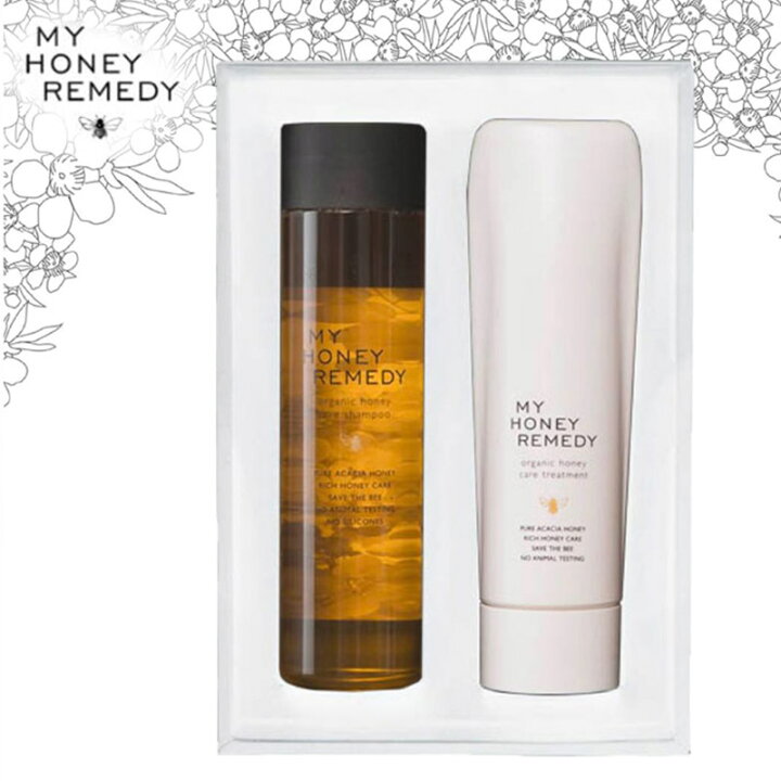 新品未開封 MY HONEY レメディー ハニーケア トリートメント380g │廃 