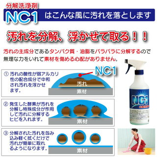 楽天市場 あす楽 除菌 洗剤 クリーナー 壁紙 クロス タバコ やに ヤニ取り 油 スプレー ペット 消臭 キッチン エアコン フィルター 壁 ペット 車内 換気扇 掃除 臭い 汚れ 消臭 Nc1 500ml 2本セット 送料無料 株式会社ジャパンアィウェア