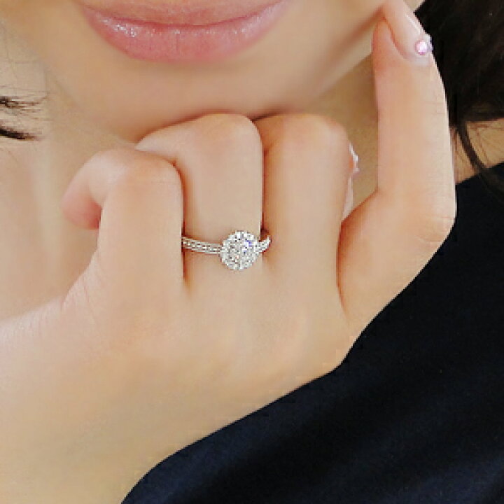 楽天市場】pt900【0.53ct】ダイヤモンドリング 【送料無料】【刻印無料  