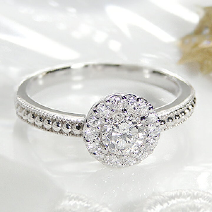 楽天市場】pt900【0.53ct】ダイヤモンドリング 【送料無料】【刻印無料  