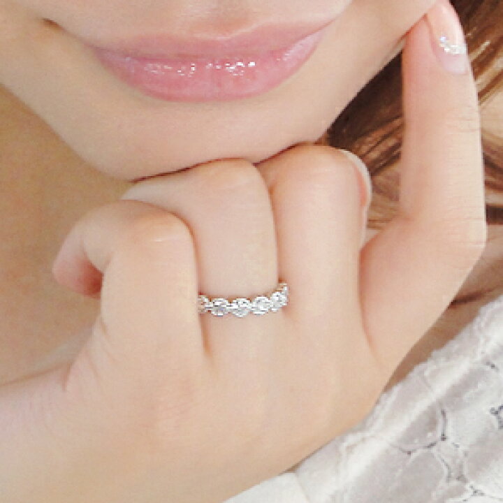 楽天市場】pt900【0.5ct】プラチナ ミル打ち ダイヤモンド エタニティ 