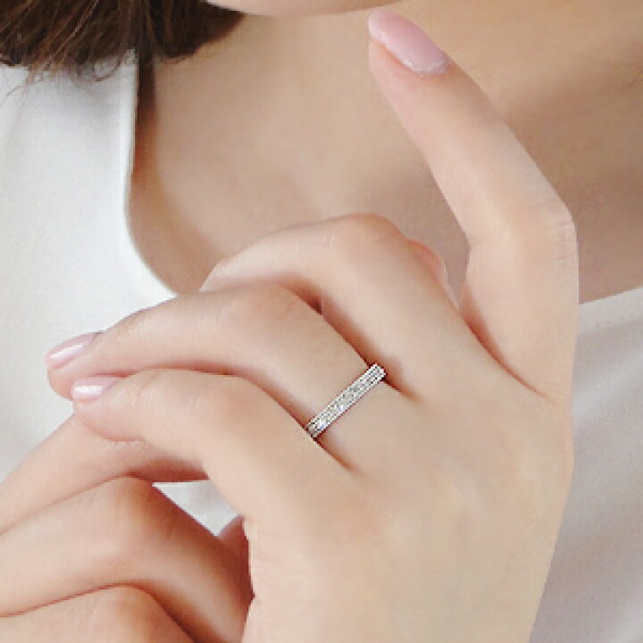 K18WG・K18YG高品質ダイヤモンドリングD0.17ct8.5g