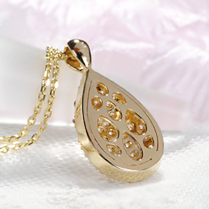 楽天市場】K18YG/PG【1.5ct】ティアドロップモチーフ ダイヤモンド 
