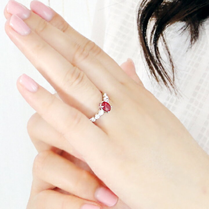 鑑別書付】Pt900 プラチナ リング ルビー 1.07ct メレダイヤモンド  