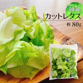 カットレタス ミックス 約80g 1袋 ｜ レタス カット野菜 時短 料理 サラダ 上越フルーツ