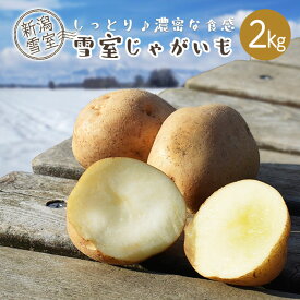 【 じゃがいも バラ売り】北海道 産 他 雪室 仕込み じゃが芋 （LM〜2L）2kg 1袋（ じゃがいも ジャガイモ ポテト オニオン 常備野菜）上越フルーツ
