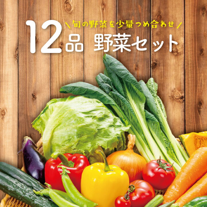 楽天市場】【 本州送料無料！】定番 野菜セット 12品以上 使い切り  