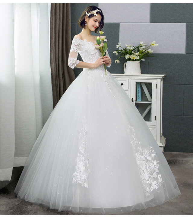 楽天市場】楽天ランキング1位獲得！ウェディングドレス ロングドレス  