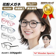 楽天ランキング1位獲得！花粉メガネ 花粉防止 花粉症 メガネ 眼鏡 花粉カット 花粉ブロック 黄砂対策 防…