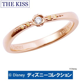 ＼当店P10倍(25日まで)／ 【ディズニーコレクション】 ディズニー プリンセス ベル THE KISS シルバー ペアリング 【レディース・1本販売】 SV925製 ピンクコーティング　x キュービックジルコニア ★幸せの絆★ DI-SR2410CB 記念日 1周年 メモリアル